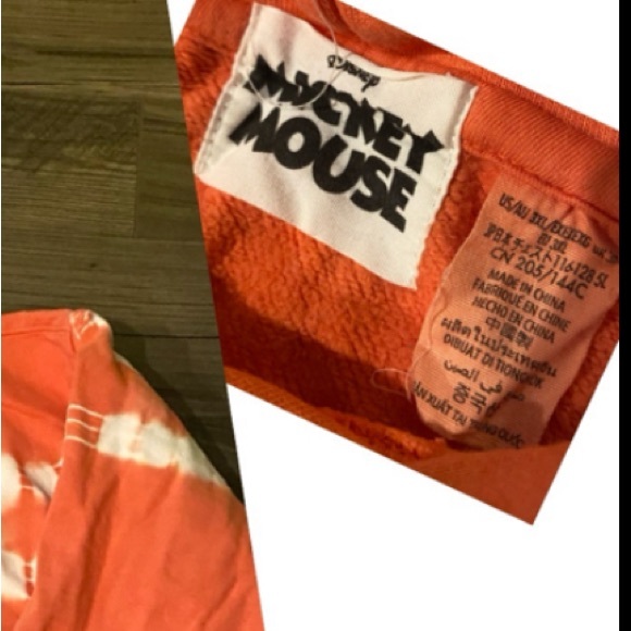3xl Disney parks Mickey hoodie missing drawstring - Picture 2 of 2